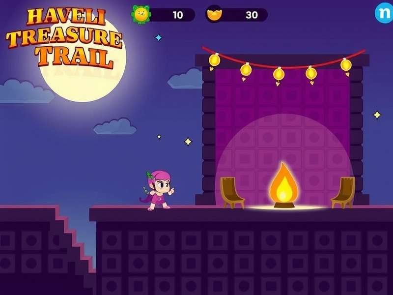 Coop Haveli Treasure Trail Gameplay Screenshot